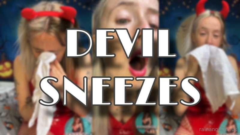 ***The Devil Sneezes***

The devil finds some powder and dec..