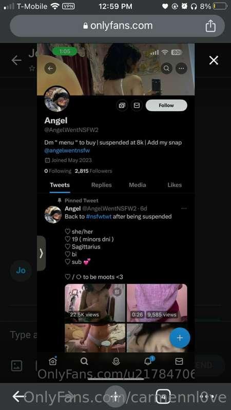 Everyone please report this account on twitter!! U literally..