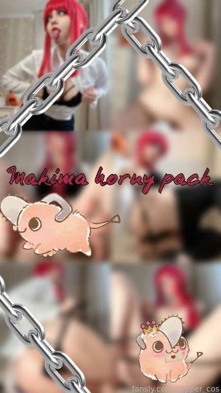 This is the hottest set I've ever done. I'm ashamed that you'll see me like this, but the thought of it turns me on so much. 
Makima wants to make you her new puppy and is trying to tame you. Will you be an obedient boy? There are a lot of depraved angles and my soft skin, damn, I'm really turned on. 
Please write to me about all your thoughts immediately after watching! I want it so much. 🥵

#makima #anime #cosplay #closeup #foot #mistress #domination 