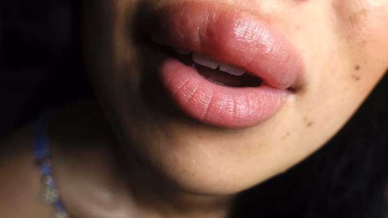 Wet kisses and dirty talk