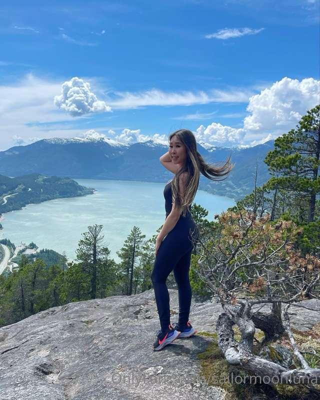 The Chief in Squamish was beautiful! It was a good workout🥵😛..