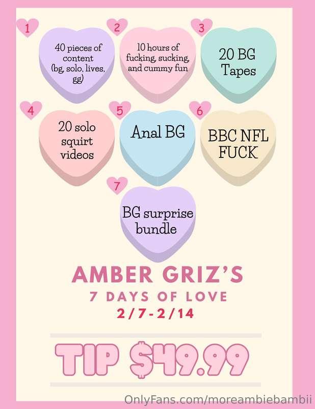 🚨🚨💘 7 DAYS OF LOVE PRE SALE STARTS NOW!!! 💘 🚨🚨(BG, Solo, GG,..