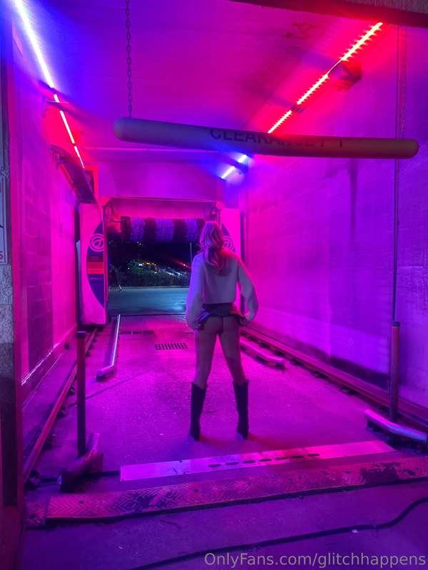 Had some fun at the car wash last night. Do you want to see ..