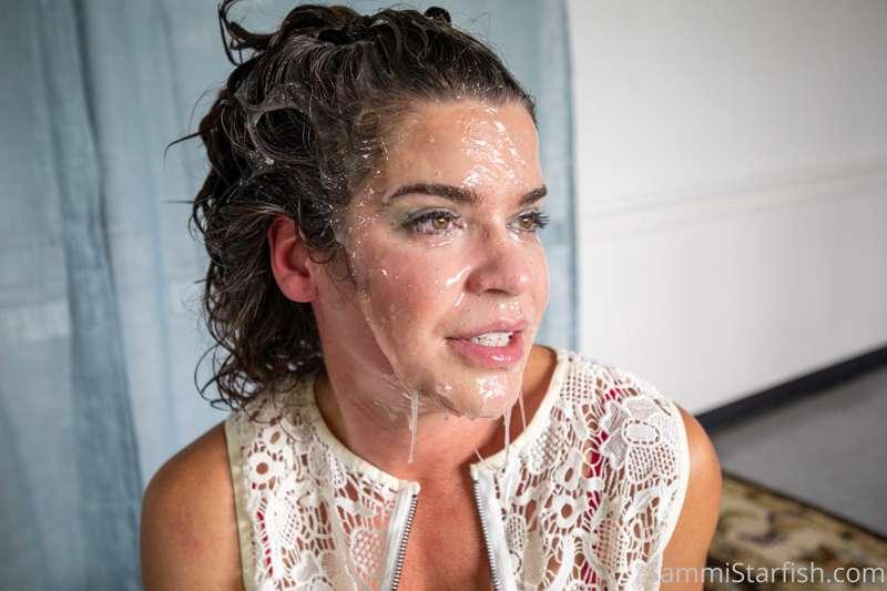 This picture is from a new face fuck movie I filmed recently..