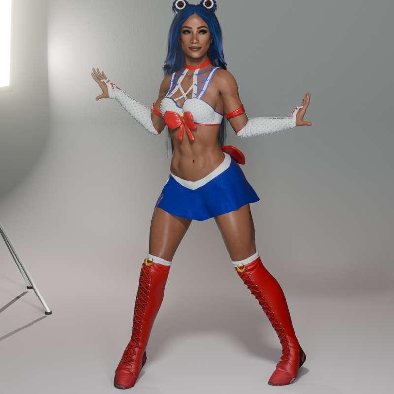 Sasha Banks/Mercedes Mone model release