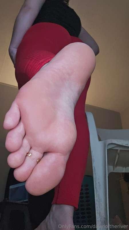 My foot