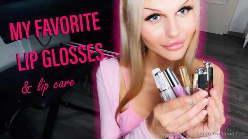 In this new video @oftv I share my most favorite lip glosses..