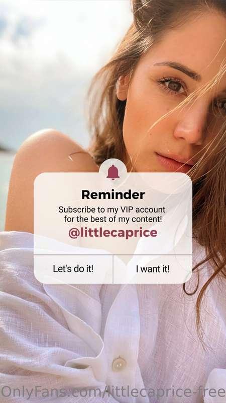 I'm online, horny and ready to sext on @littlecaprice now!!