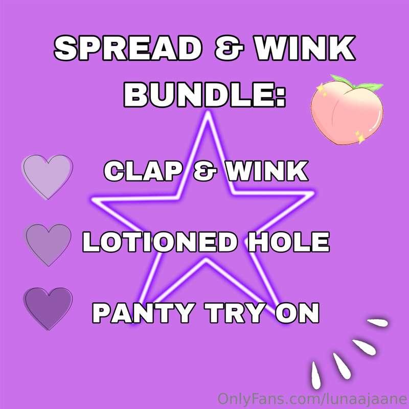 NEW SPREAD & WINK BUNDLE! Three never before seen spreading ..