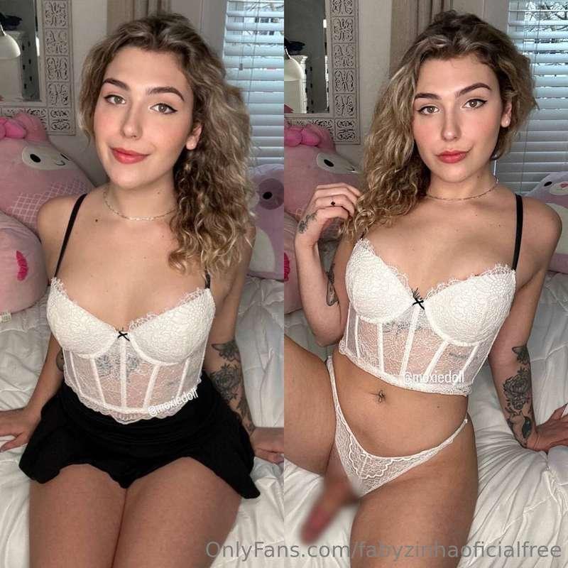 @ts.moxie has such a thick girl cock, just looking at it mak..