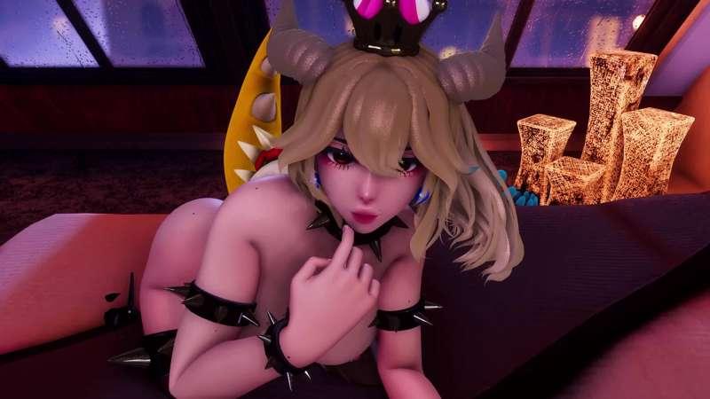 Bowsette's Tempting Visit 🧡 ASMR Erotic Roleplay