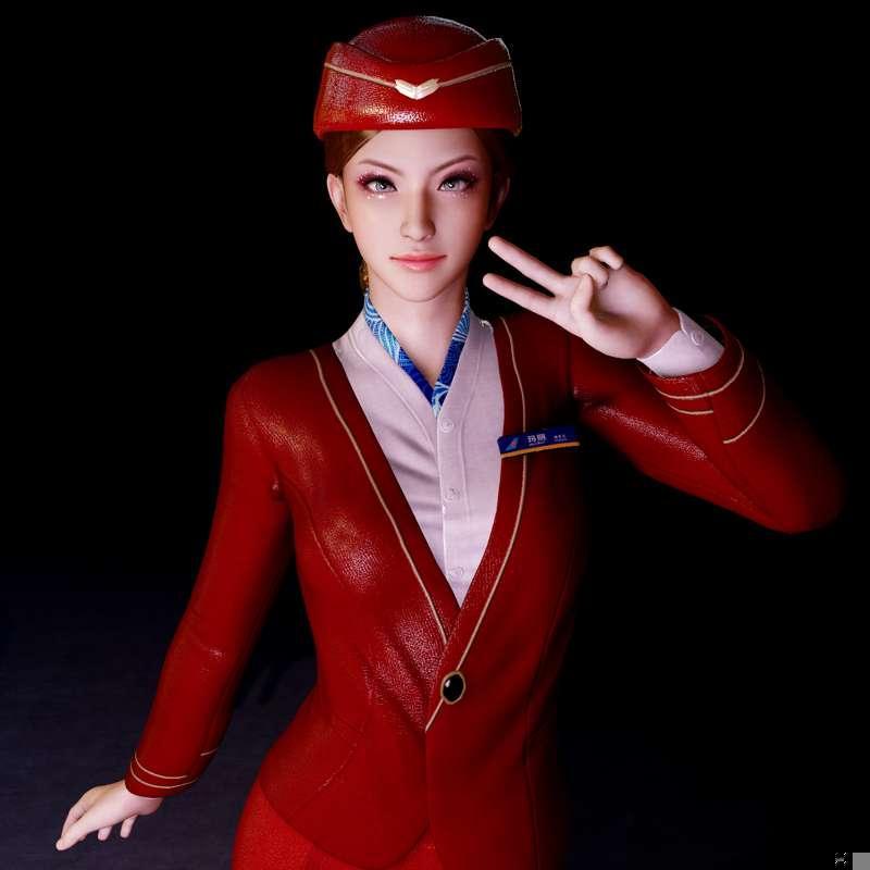 Stewardess_uniform_for vam 