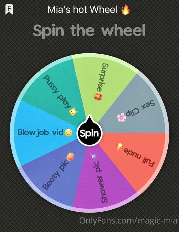 Spin the wheel and win hot prices.🎁
Tip me 10$ for one spin,..