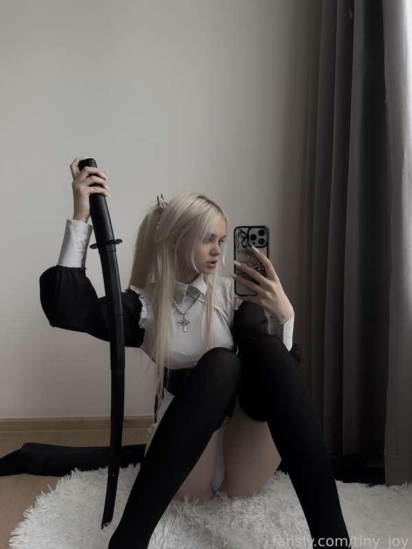 Do you like that outfit??😈✝️🎀


#Cosplay #fyp  #Egirl #Blond #Cutie #petite #skinny #young #18yo #babyface #TikTok  #babygirl #gfe #gamergirl #tiny #teen