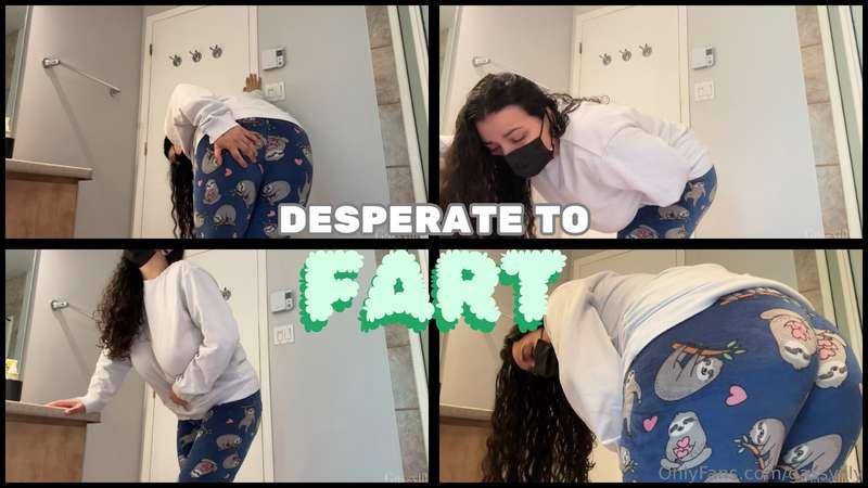 I really had to get those long farts out of me 😳