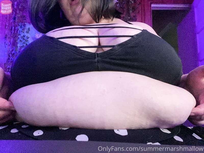 Spilling over.