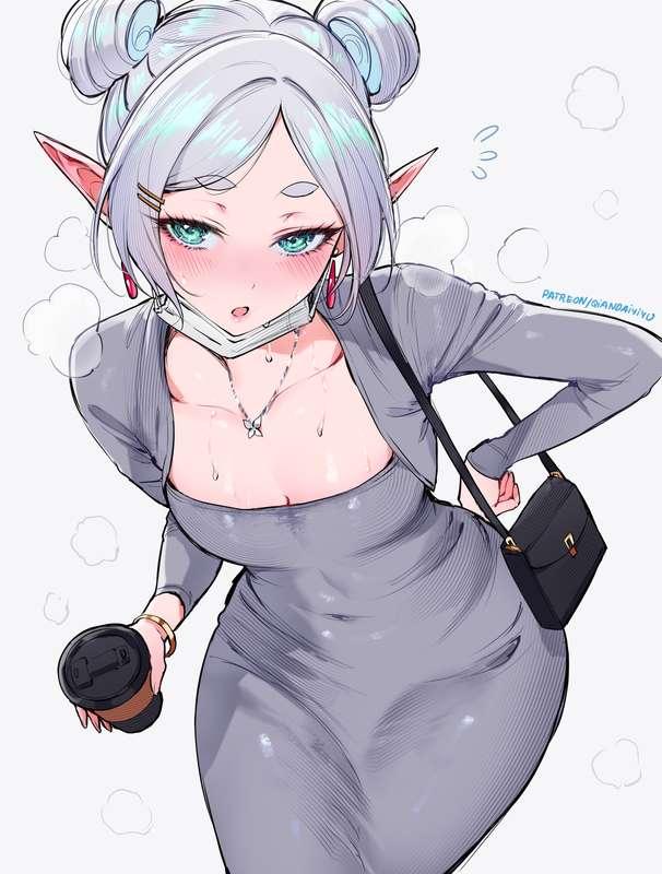Frieren dongtan dress (R18ver/PSD)