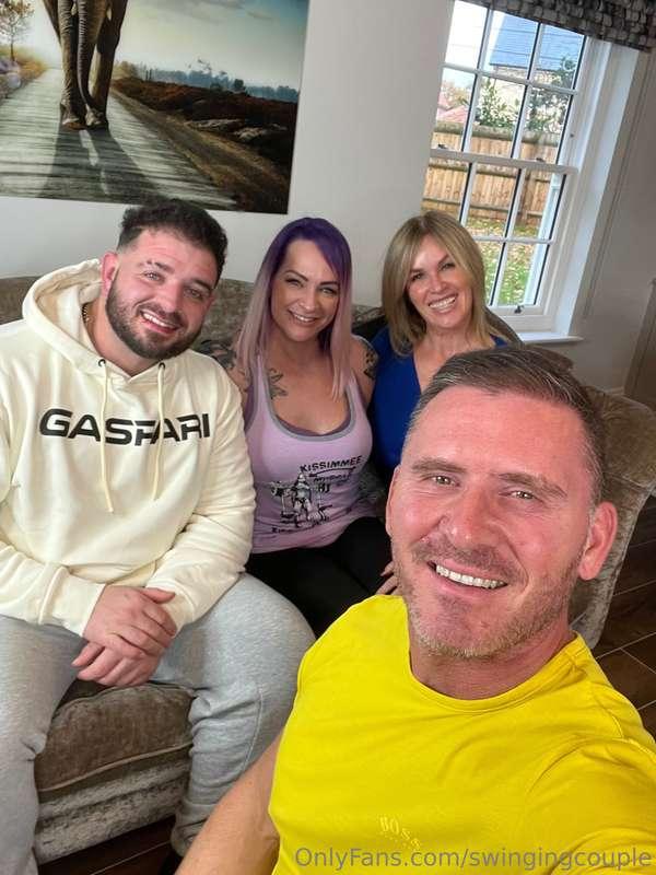 Well today was a lot of fun this naughty swinging couple 😈😈 ..