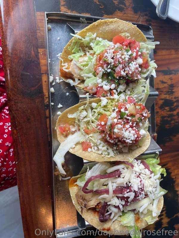 These tacos were tasty 😋