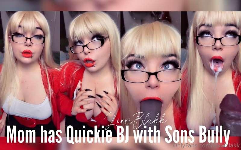 ***Mom has Quickie BJ with Sons Bully*** *(6:24)*  **Availab..
