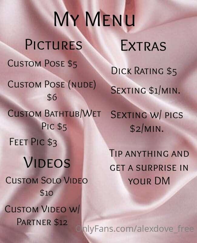New menu babes 😋 cum play 💦