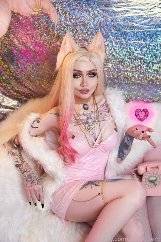 Fourth March HD set is boudoir Ahri from KDA💖