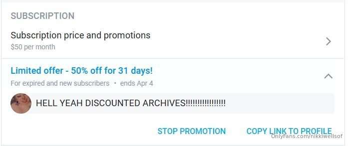 Hey guess what!! 

I am offering a 50% off discount to my ar..