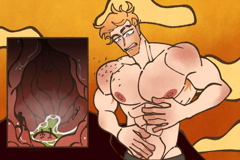 O-oh! Uhh… Didn’t mean to do that! I’ll get y’all out in a while. 👁👄👁