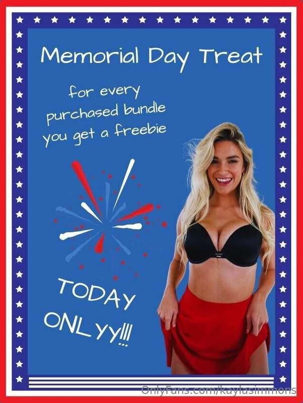 lets double the fun this Memorial Day guys 🎆 every bundle co..