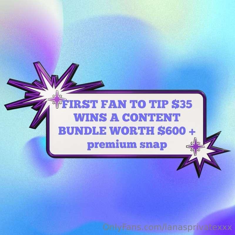 First fan only ❤️