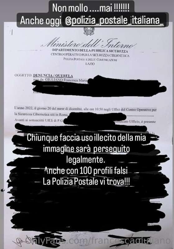Anche oggi .....Polizia Postale si sta avvicinando un altro ..