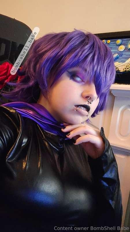 Don't know if I suit purple hair 🤔