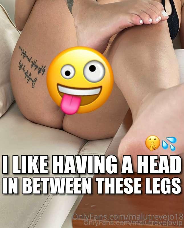 ### EAT MY PUSSY OUT RN 👅🐱
i love it when i get my thighs pi..