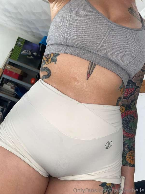 a sweaty mess... just the way you like it ;)