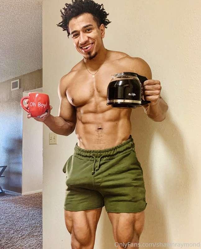 So, do you like your coffee BLACK, or with CREAM? 😈🍆💦
