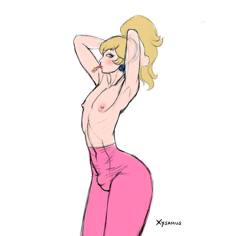 Peach sketch