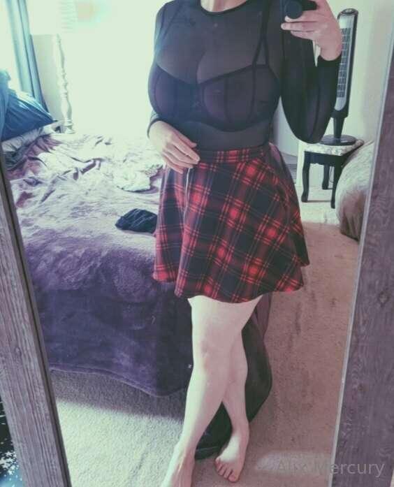 Maybe I'll wear the black skirt next time.