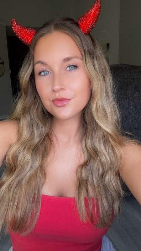 oops.. are my horns showing? 