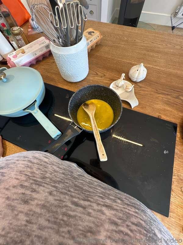 Testing out recipes and browning butter 🤤