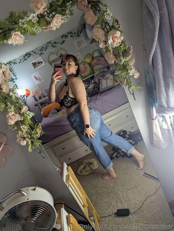 I have the confidence to wear a lot of things but I do think..