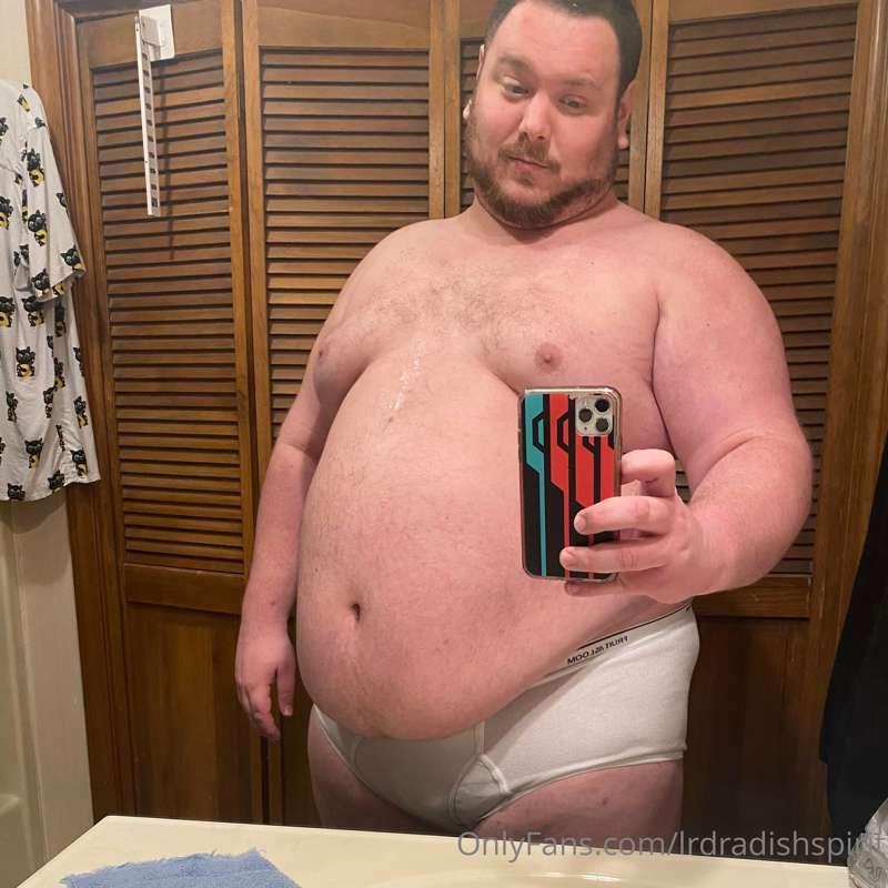 Today was laundry day, and I had to wear some tighty whities..