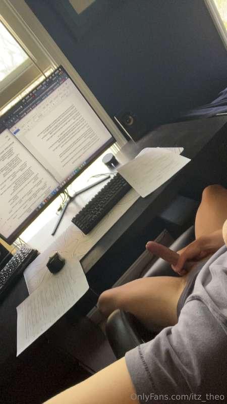Got a lil distracted studying for my midterm wish someone wa..