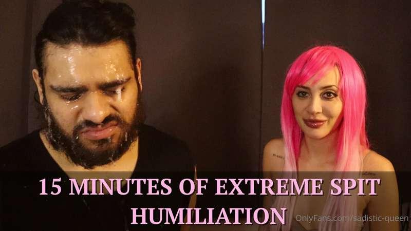 15 Minutes of EXTREME Spit Humiliation - {HD 1080P}
________..