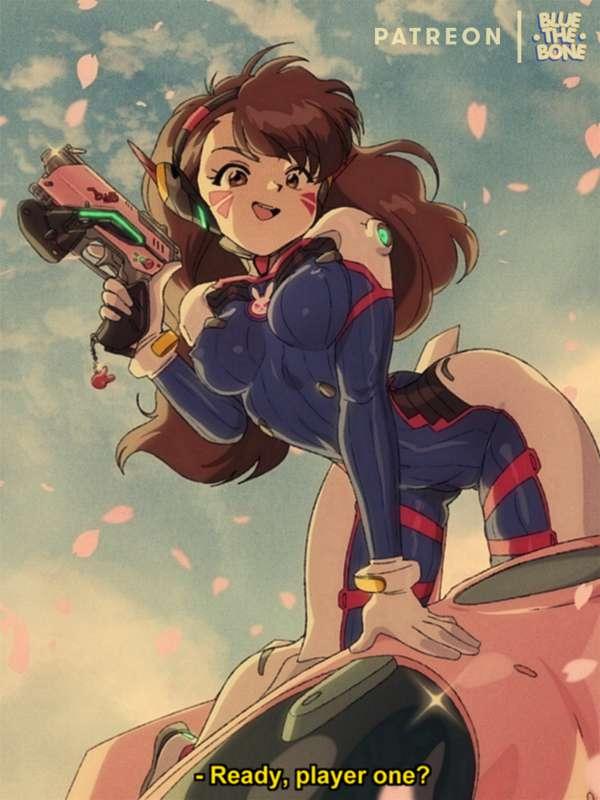 D.Va [OVERWATCH] // 13 ALTERNATE VERSIONS