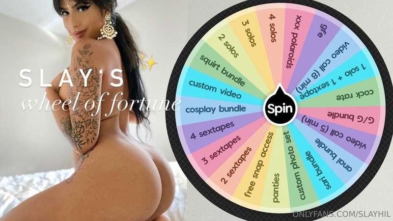 new month, new spins! ✨ 

come & try your luck — you’re guar..
