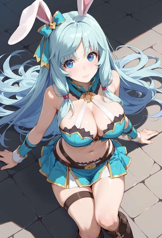 おっぱいの大きいハウリア族を捕まえた！　63枚(zip, pdf有り)