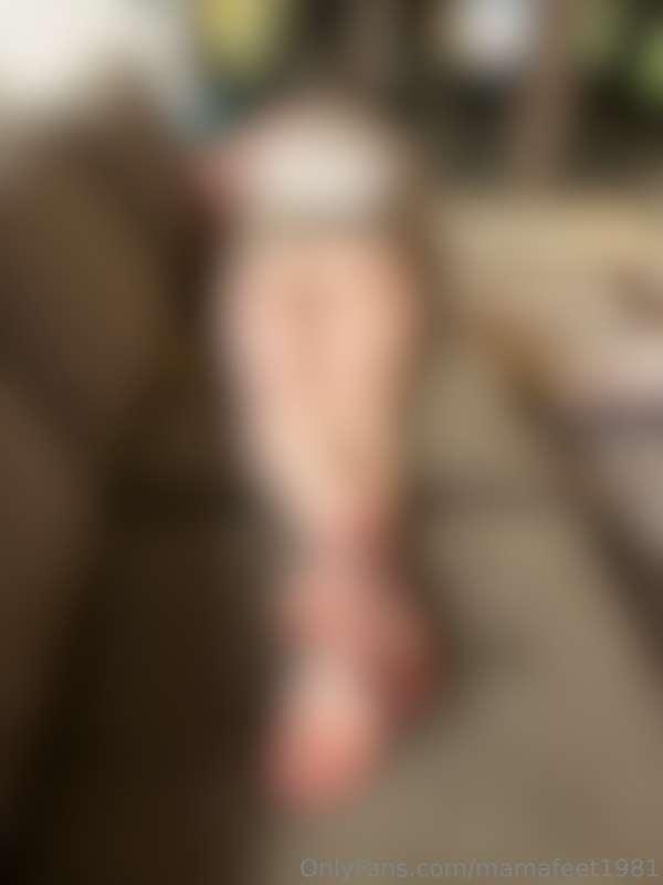 Ass and soles! (Belly down on couch). Unlock for the set of ..