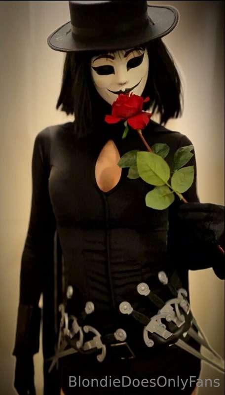 V for Vendetta content drops TODAY!! Here’s a sneak peek! So..