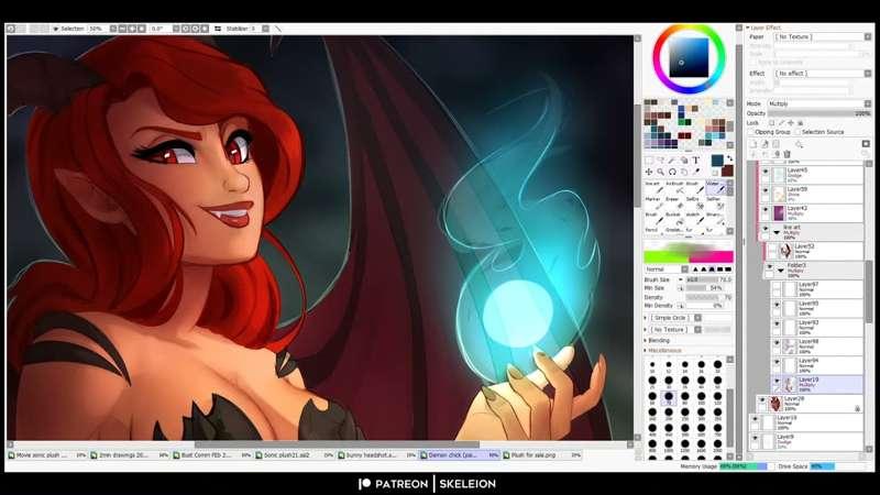 Demon Chick (Speedpaint) 