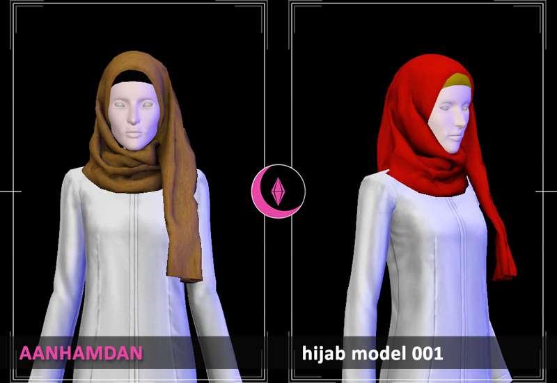 AANHAMDAN HIJAB MODEL 001